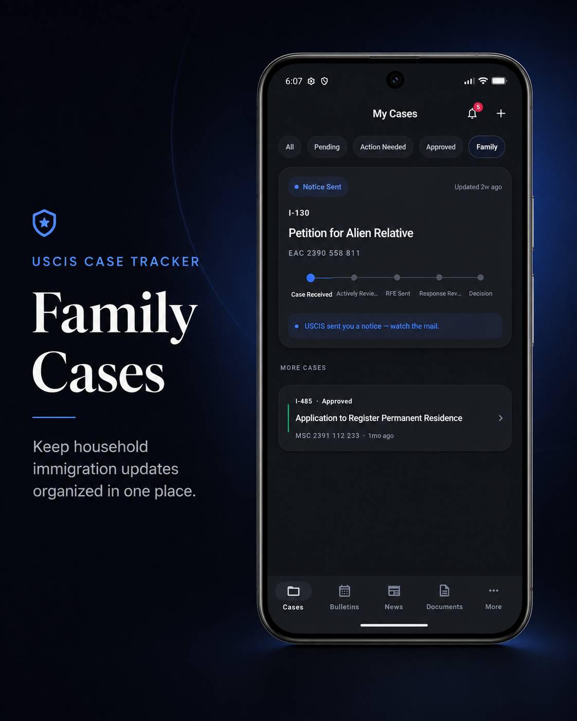 Family Cases (Dark)